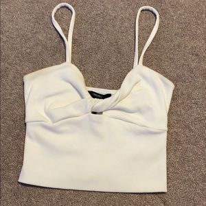 super cute white tank